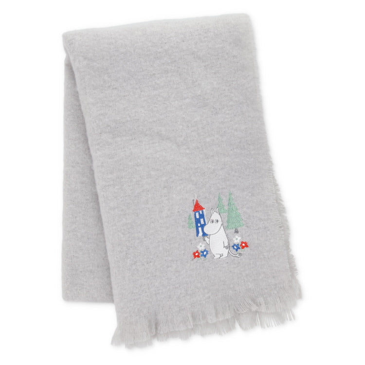 ブークレシャギーストール（ムーミン/グレー）NV2526330