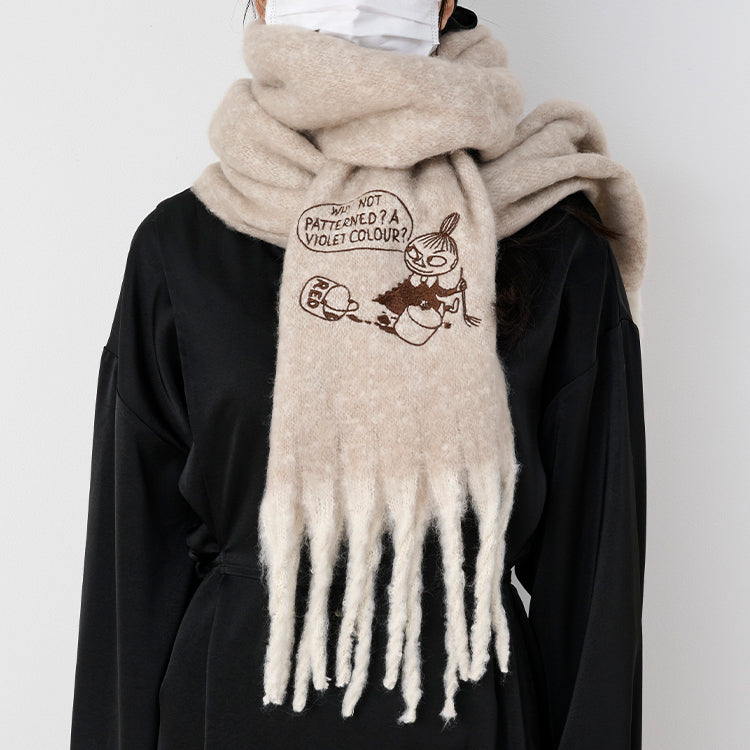 ふわもこマフラー（リトルミイ/アイボリー）NV2526331