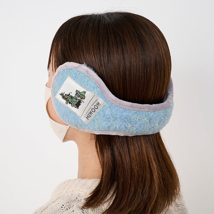 ワッペン付イヤーマフラー（スナフキン/ブルー）YM2526336