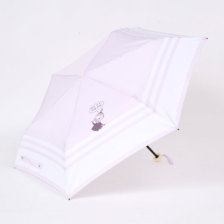 晴雨兼用 軽量折畳傘（リトルミイ/ボーダー/ピンク）TG25F7663-45