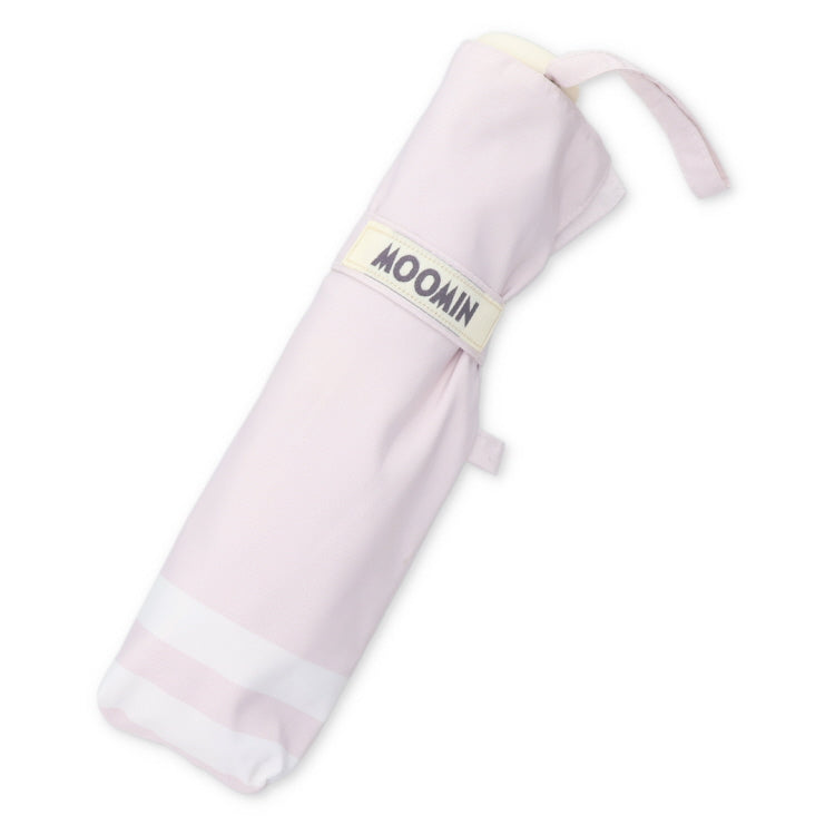 晴雨兼用 軽量折畳傘（リトルミイ/ボーダー/ピンク）TG25F7663-45