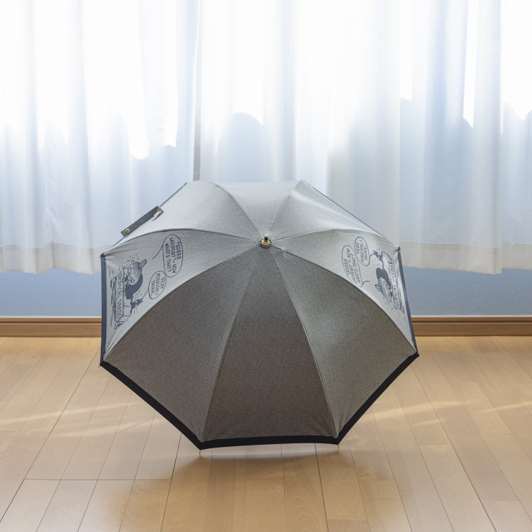 晴雨兼用 ショート傘（漂流リトルミイ/グレー）TG26S7680【ラッピング対象外】