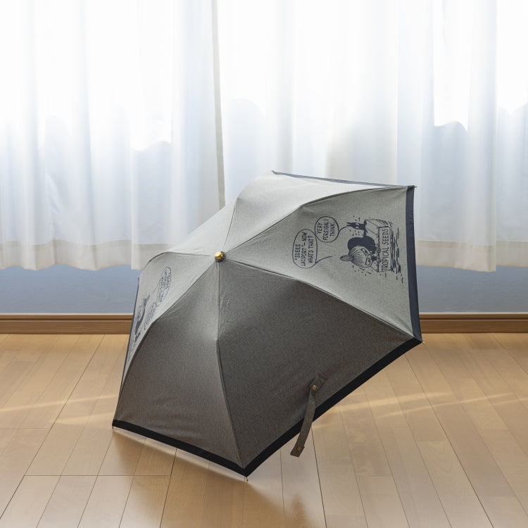 晴雨兼用 折り畳み傘（漂流リトルミイ/グレー）TG26F7681