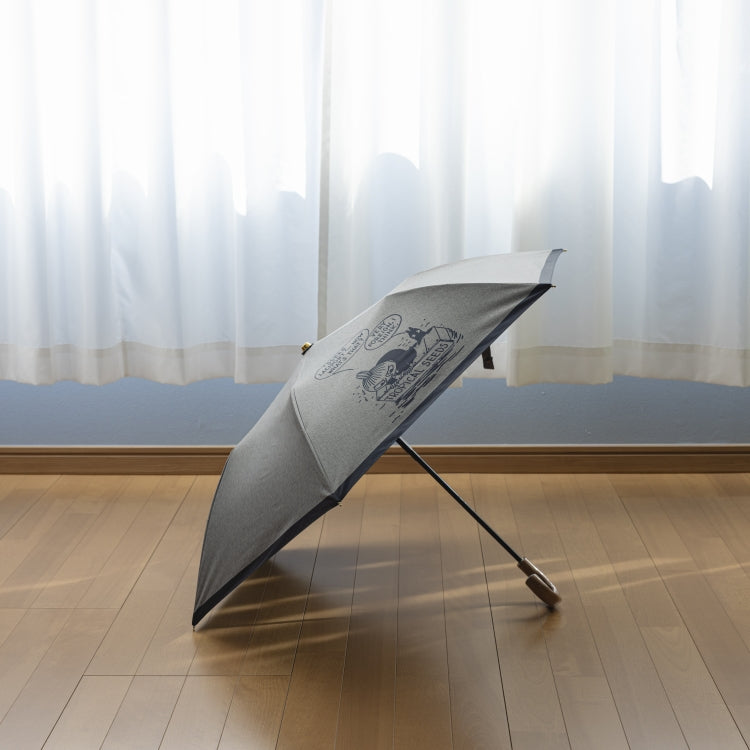 晴雨兼用 折り畳み傘（漂流リトルミイ/グレー）TG26F7681