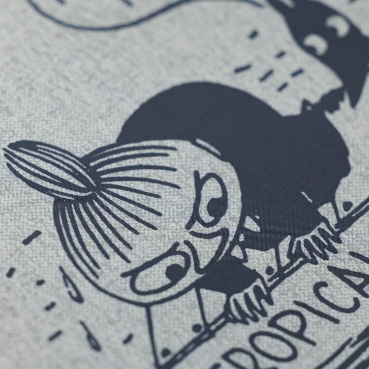 晴雨兼用 折り畳み傘（漂流リトルミイ/グレー）TG26F7681