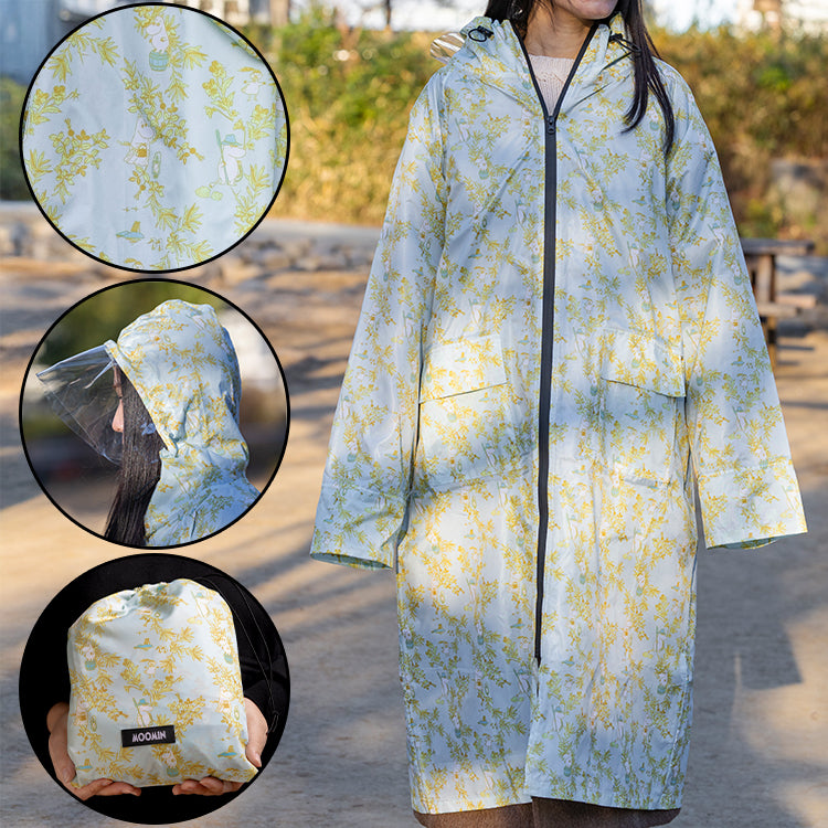 4月上旬頃お届け予定＊レインコート（ムーミンと諸島/ミント）SU2617831＜予約商品＞