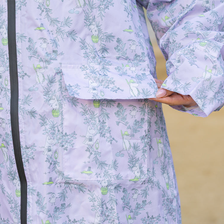 4月上旬頃お届け予定＊レインコート（ムーミンと諸島/ラベンダー）SU2617831＜予約商品＞