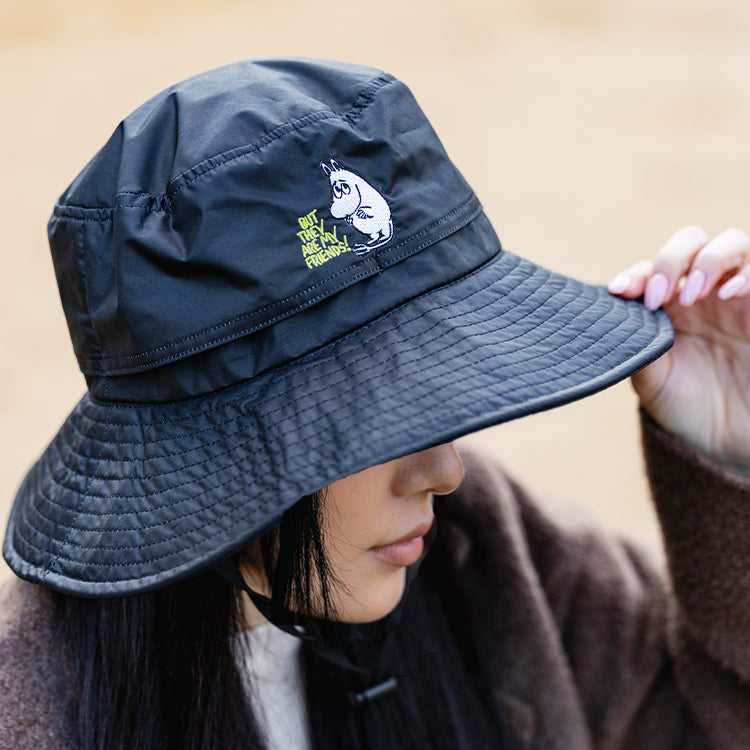 レインハット（ワンポイント刺しゅう/ブラック）XS2617834