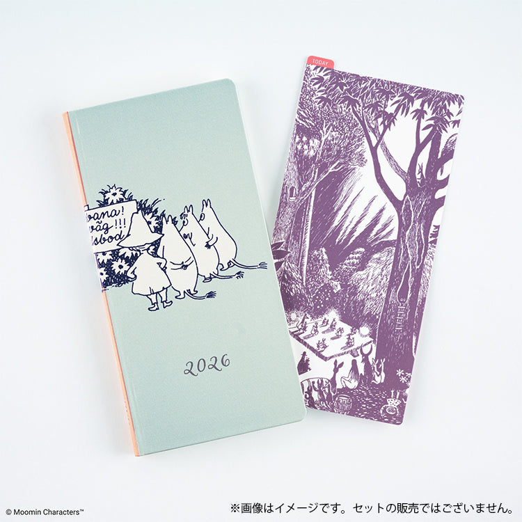 ほぼ日手帳 weeksサイズ用下敷き（大がかりな舞踏会）