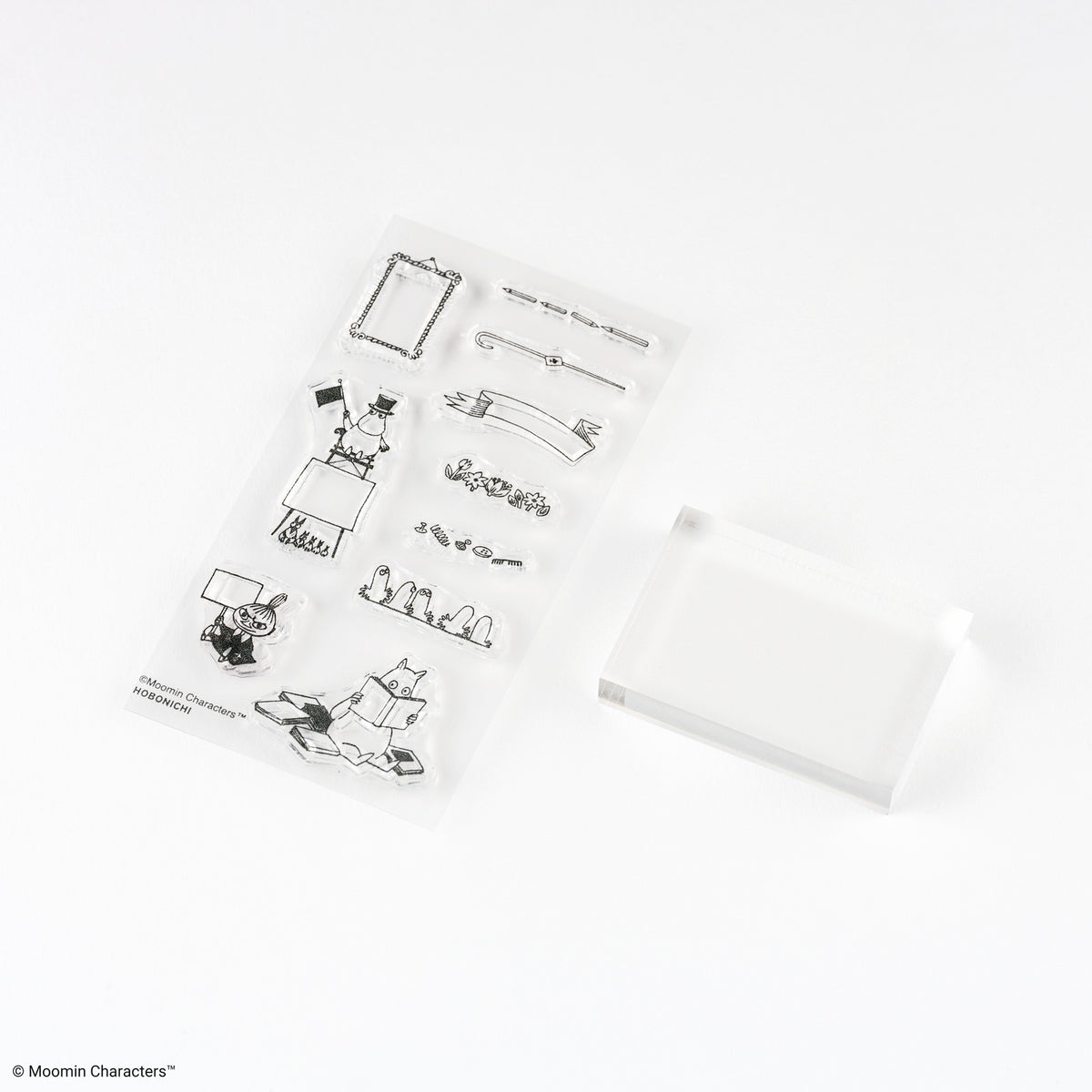 ほぼ日手帳 クリアスタンプ（フレーム）