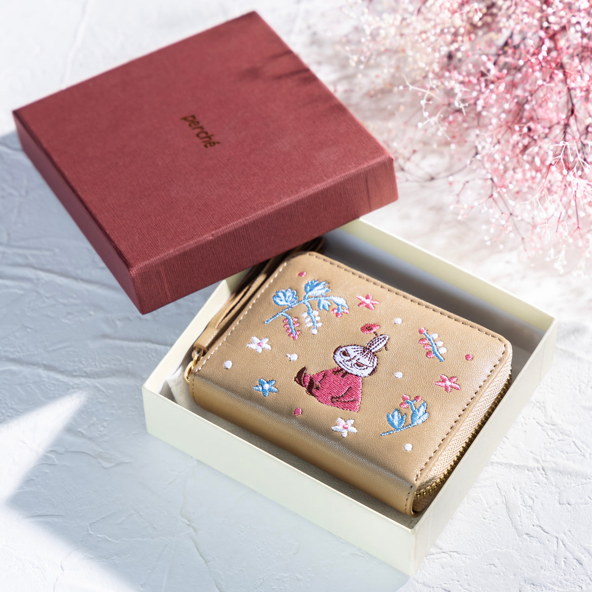 Perche Accordion Card Wallet (Little My/BE) [Official Limited Edition]