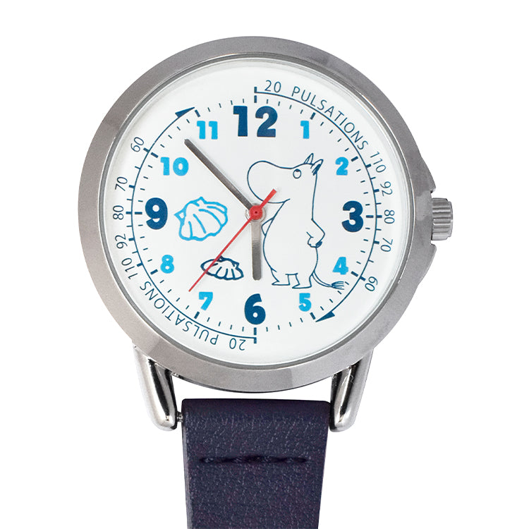 カラビナ付きウォッチ（ムーミン/ネイビー）ST-PMM0005【航空便不可】