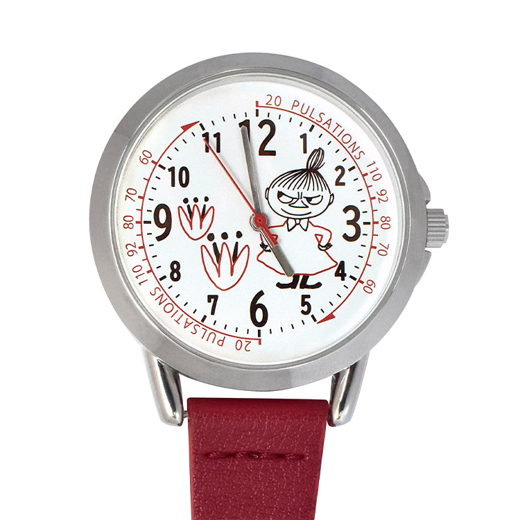 カラビナ付きウォッチ（リトルミイ/ワインレッド）ST-PMM0006【航空便不可】