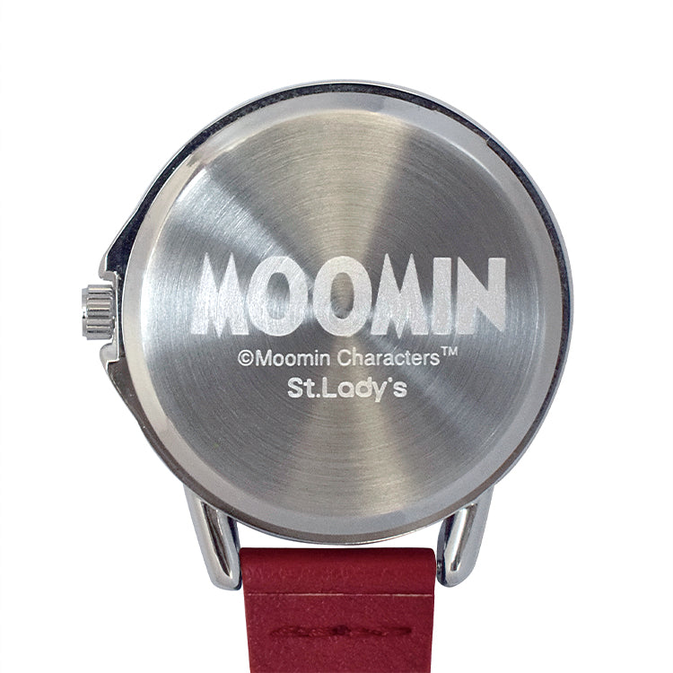 カラビナ付きウォッチ（リトルミイ/ワインレッド）ST-PMM0006【航空便不可】