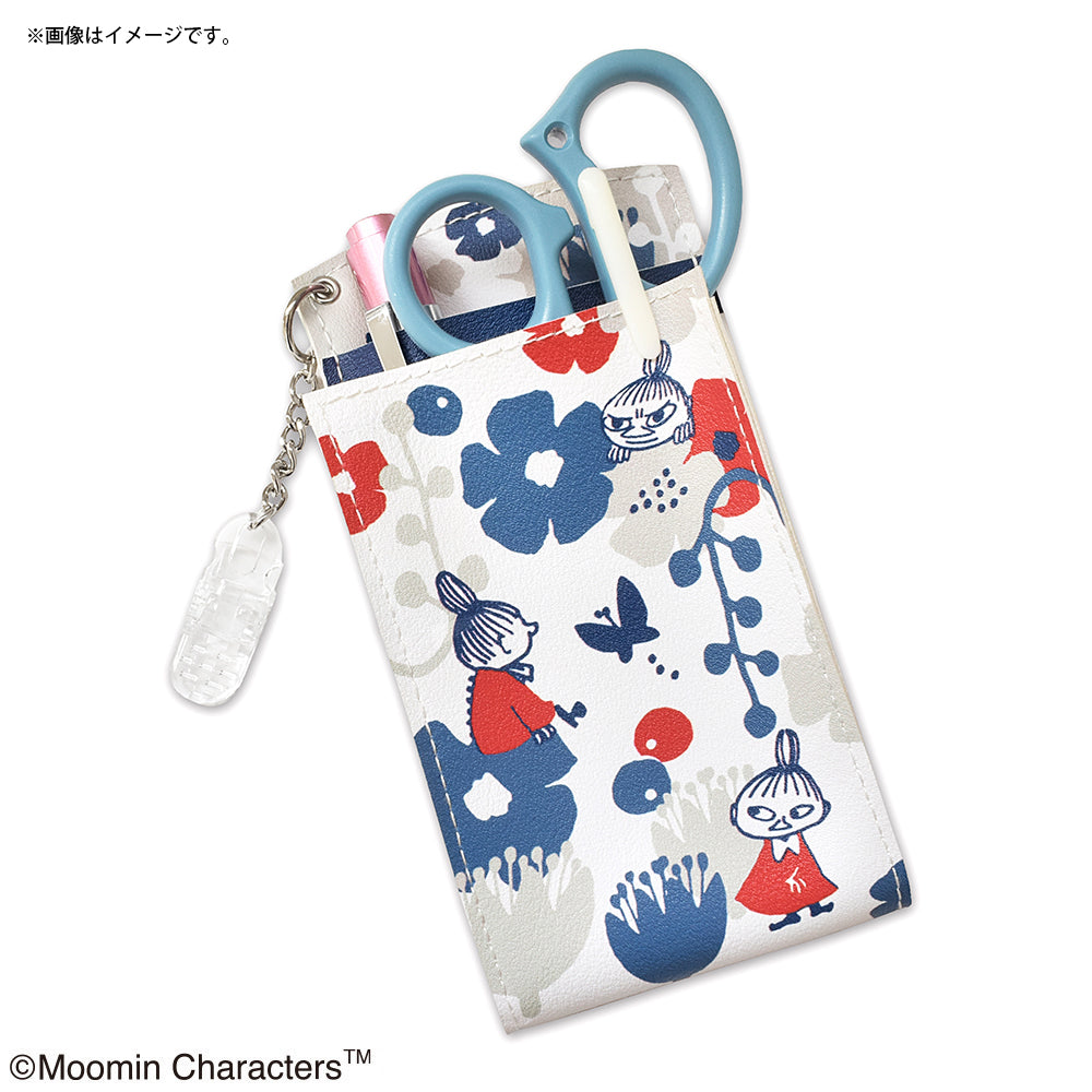 胸ポケット用ペンケース（KUKKIA/ネイビー）ST-CNM0012 - MOOMIN