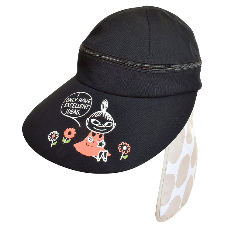 3WAYつば広帽子（リトルミイ/ブラック）ST-NM0024