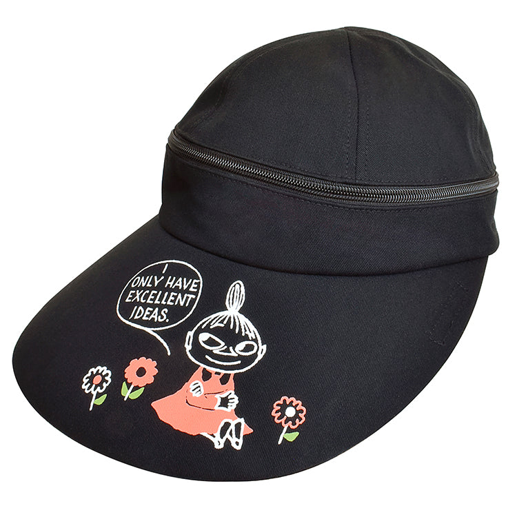 3WAYつば広帽子（リトルミイ/ブラック）ST-NM0024