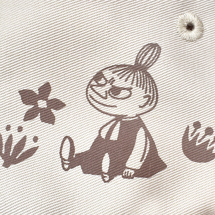 日除け付きバケットハット（リトルミイ/サンドベージュ）ST-NM0025