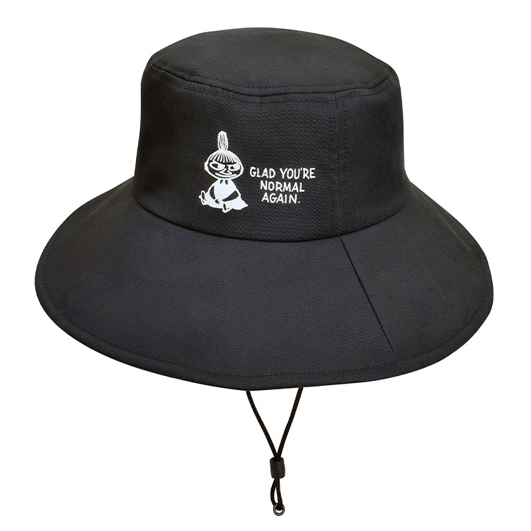 つば広帽子（リトルミイ/ブラック）ST-NM0027