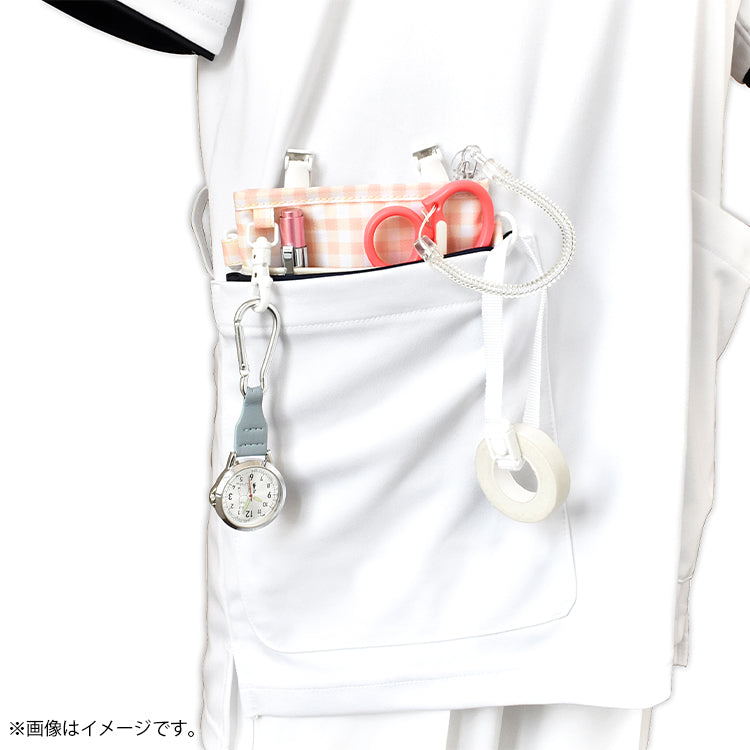 3WAYソフトペンポーチ（ギンガムチェック）ST-CNM0013