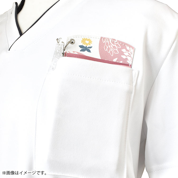 胸ポケット用ペンケース（Polka dot/ピンク）ST-CNM0015