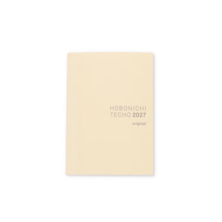ほぼ日手帳 オリジナルカバー・本体セット2027（わたしの庭/pale mint）