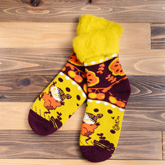 from F もこもこソックス（リトルミイ/イエロー）MM043 - MOOMIN