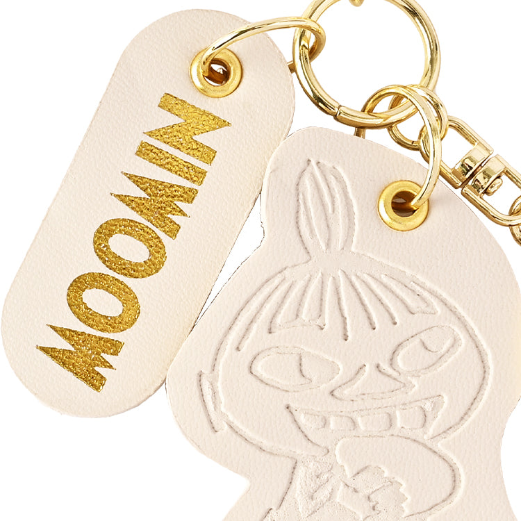 レザーチャーム付きキーチェーンウォッチ（リトルミイ/IV）MOM025-1【航空便不可】