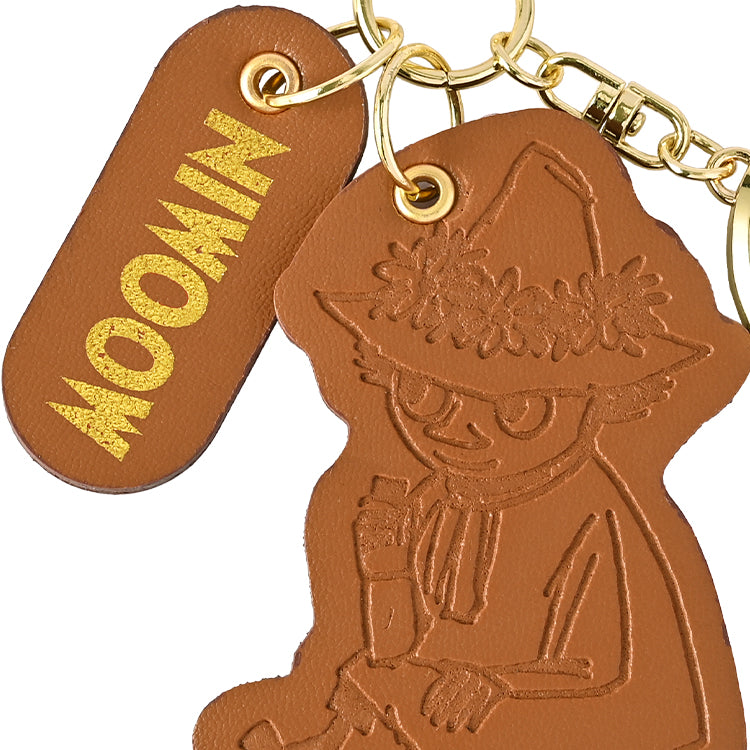 1月中旬頃お届け予定＊レザーチャーム付きキーチェーンウォッチ