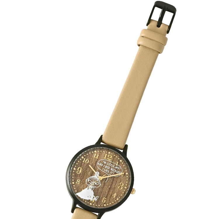 時計 MUUCHI 1月中旬頃お届け予定＊ガラスプリントウォッチ（リトルミイ/CA）MOM024