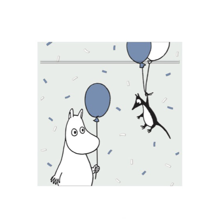 Zipper Bag SS (Balloon/BL) MP612 - MOOMIN SHOP
