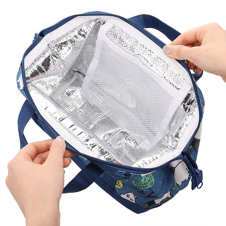 ワイヤー保冷ランチバッグ（ムーミン/NV）MMAC-2683