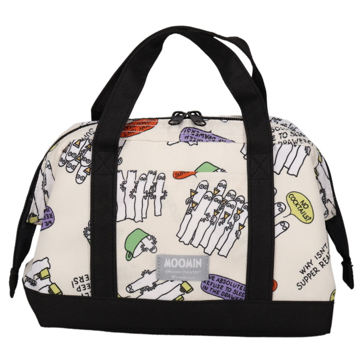 ワイヤー保冷ランチバッグ（ニョロニョロ/WH）MMAC-2685