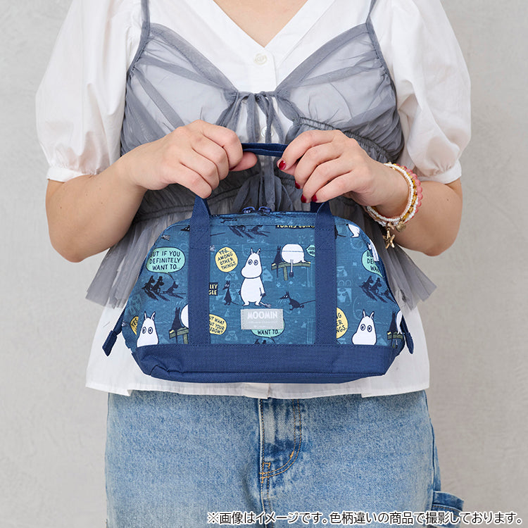 ワイヤー保冷ランチバッグ（ニョロニョロ/WH）MMAC-2685