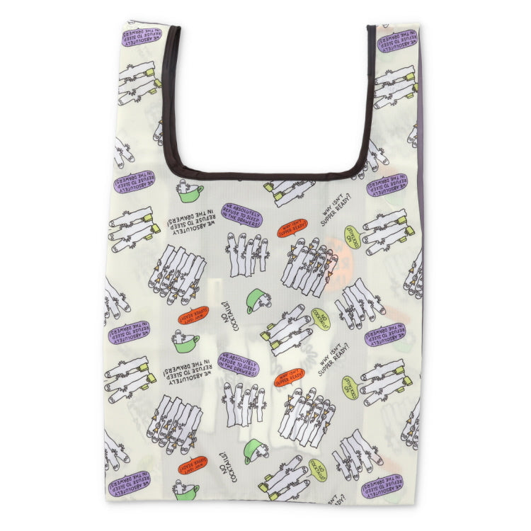 エコバッグ（ニョロニョロ/WH）MMAC-2689 - MOOMIN SHOP