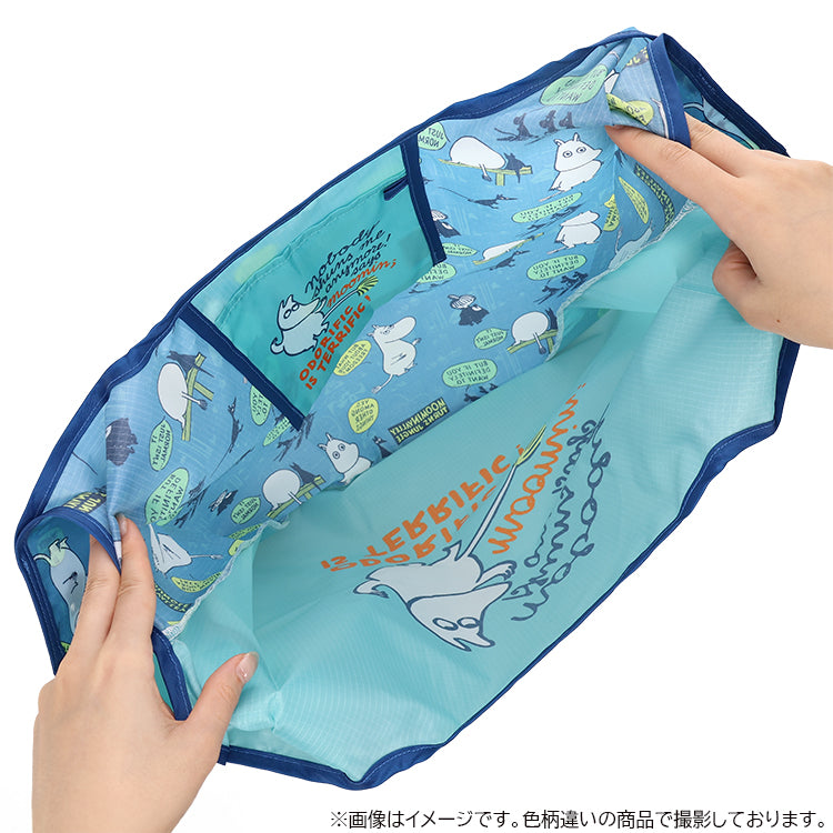 エコバッグ（ニョロニョロ/WH）MMAC-2689