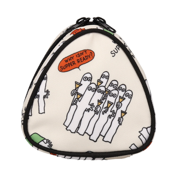 おにぎりポーチ（ニョロニョロ/WH）MMAC-2693 - MOOMIN SHOP