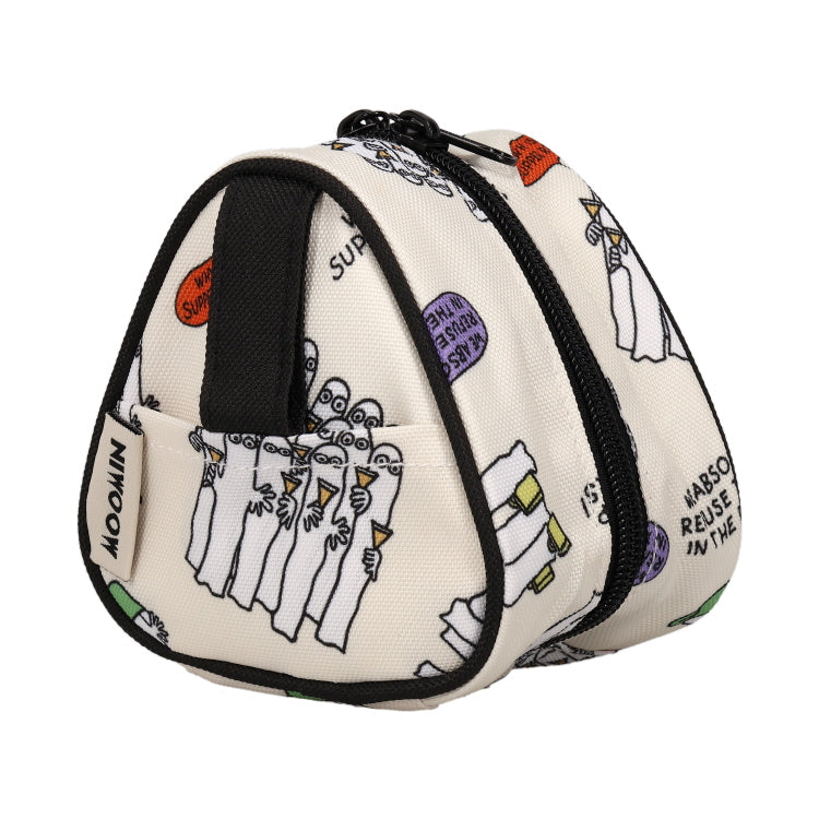 おにぎりポーチ（ニョロニョロ/WH）MMAC-2693