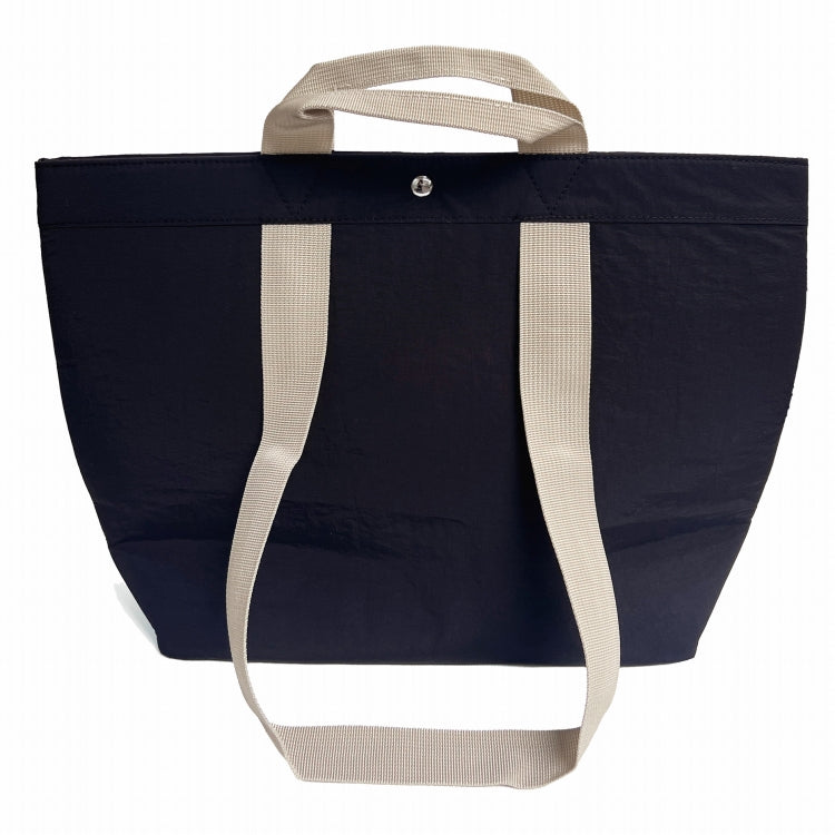 撥水2WAYハンドルトートバッグ（BK）MMN022【航空便不可】