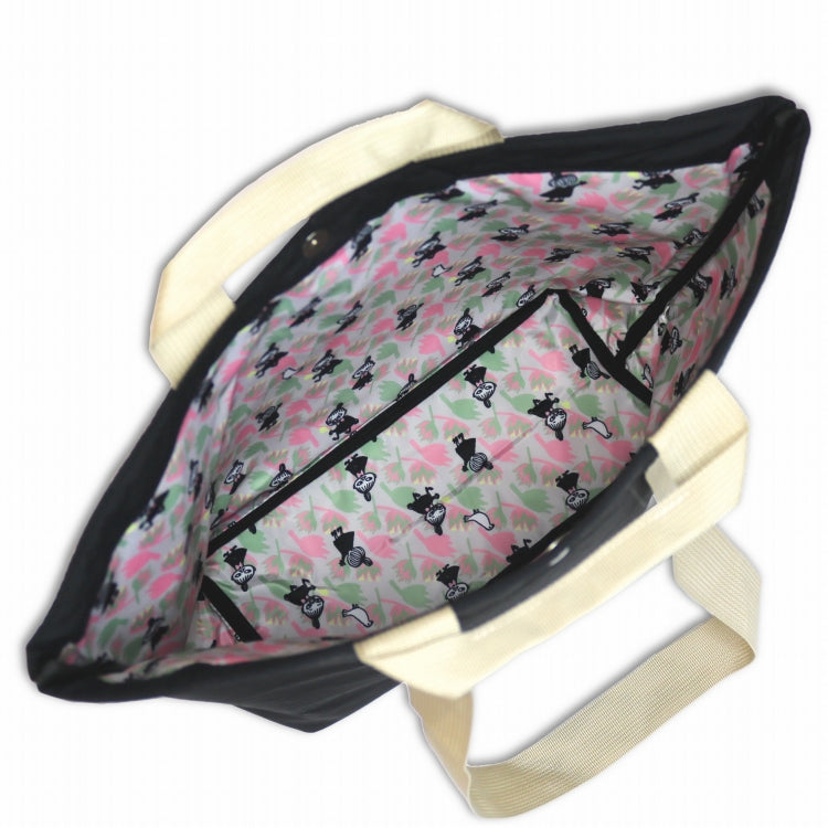 撥水2WAYハンドルトートバッグ（BK）MMN022【航空便不可】