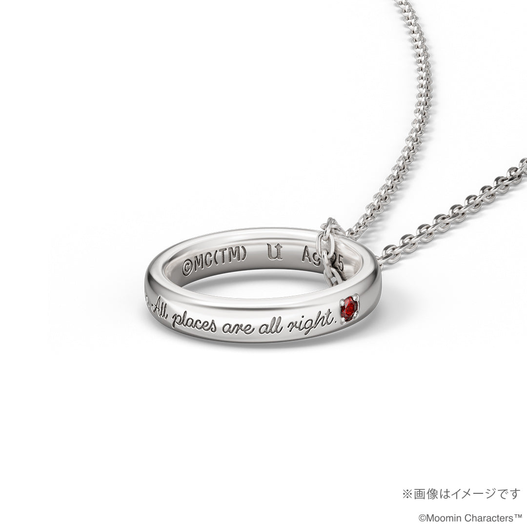 27年4月中旬頃お届け予定＊ヨクサル メッセージリングネックレス(シルバー)MO0200356100【期間限定/受注生産/同梱・代引不可/キャンペーン対象外】＜予約商品＞