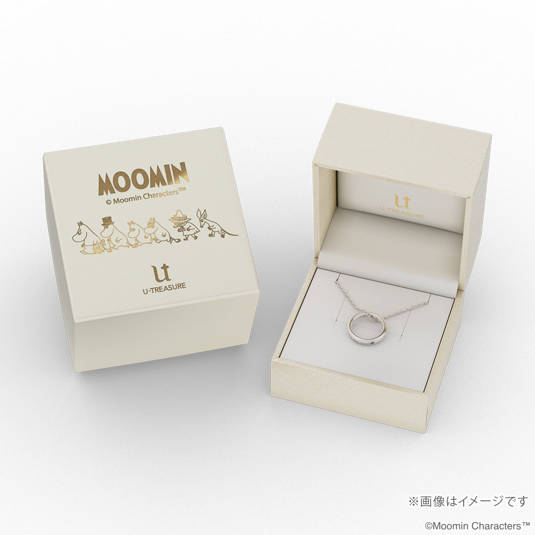 27年4月中旬頃お届け予定＊スナフキン メッセージリングネックレス(シルバー)MO0200366100【期間限定/受注生産/同梱・代引不可/キャンペーン対象外】＜予約商品＞