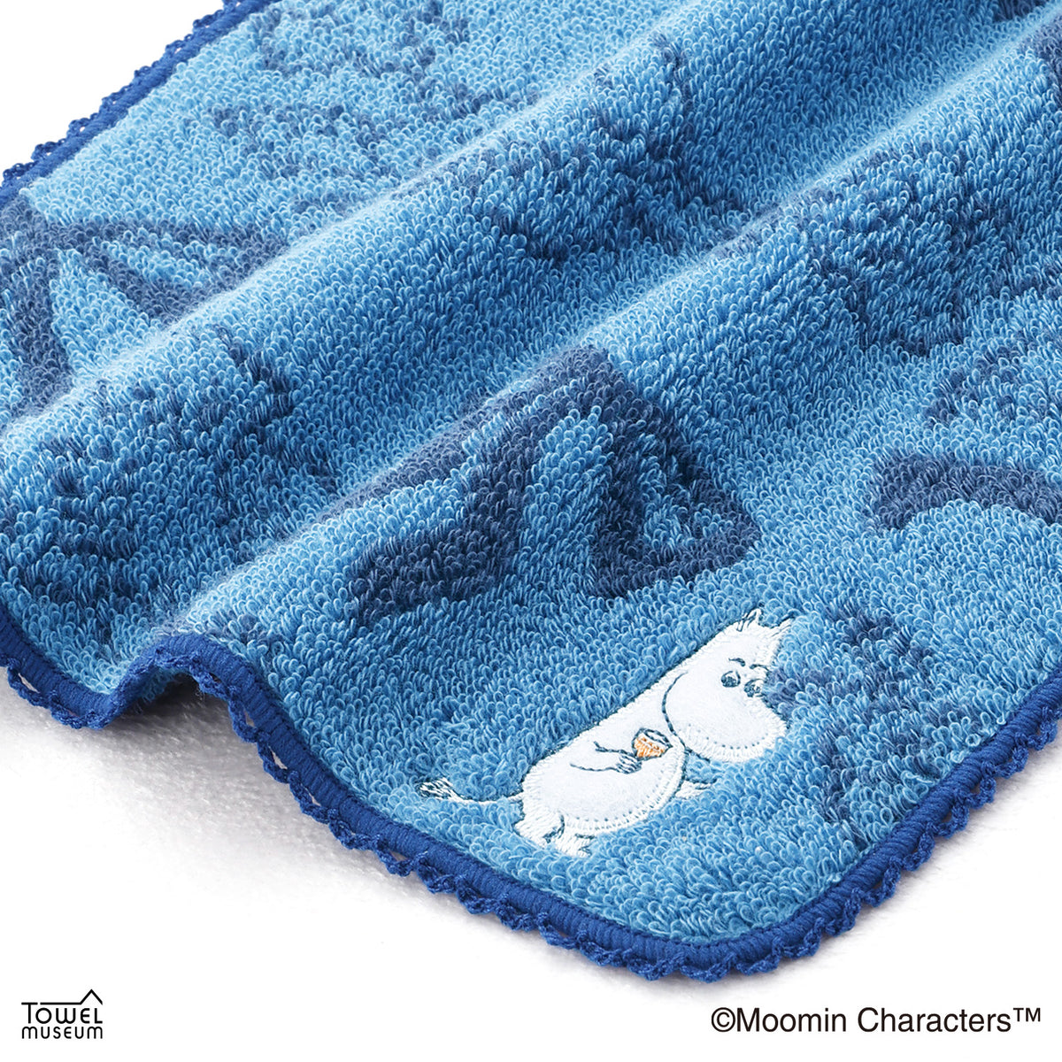 タオルハンカチ（パーティー/ムーミン/BL）47-0430065B
