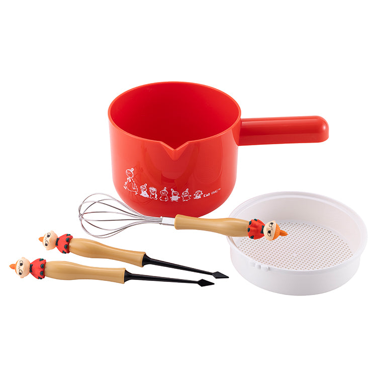 ムーミン グッズたこ焼き調理器具5点セット（リトルミイ）000DH7402