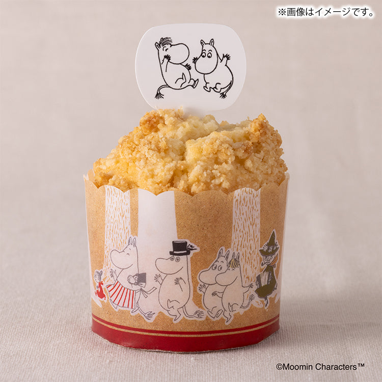 マフィンカップ＆ケーキピックセット3枚入り（ムーミン谷の仲間たち