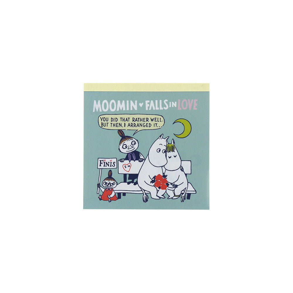 スクエアメモ（ブルー）S2852888 - MOOMIN SHOP