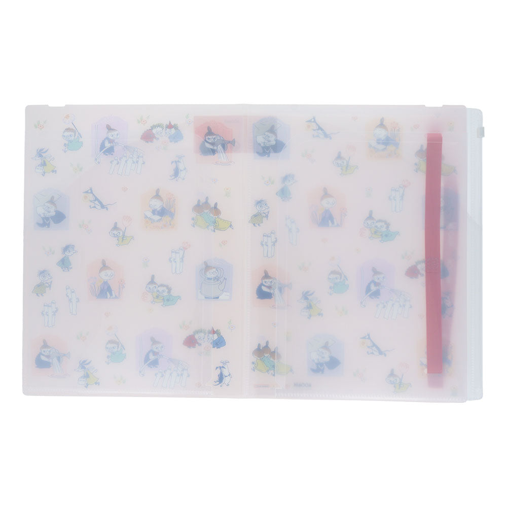 ゴムバンド付きクリアファイル５Ｐ＋Ｆ（リトルミイ）S2176610