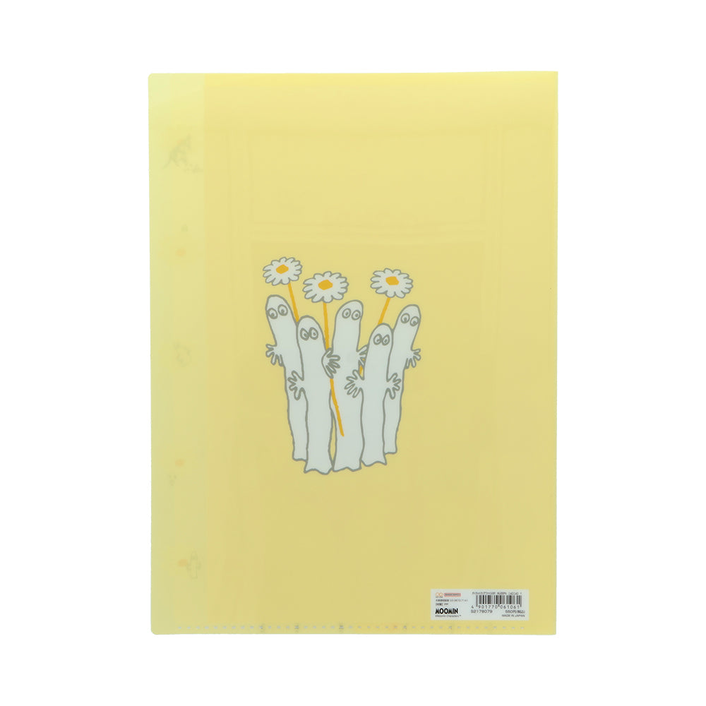 6月中旬頃お届け予定＊ダイカットクリアファイル5P（ニョロニョロ/イエロー）S2178079＜予約商品＞