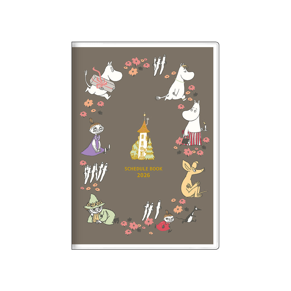 月間B6手帳（なかま）S2958945【2025年10月始まり】 - MOOMIN SHOP