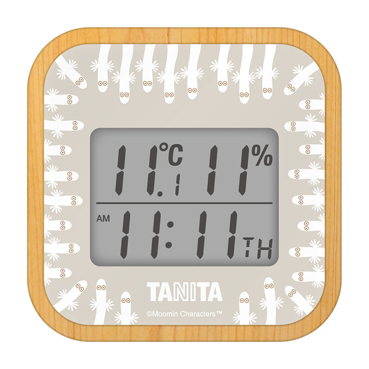 デジタル温湿度計（ニョロニョロ）TT-CU-MMN02【航空便不可】 - MOOMIN